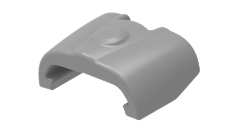 Cast corner mechanical wear cap